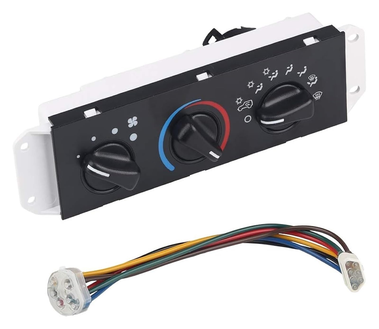 Klimakontrollmodul Heizung A/C AC Klimaanlage Steuerschalter Panel Kompatibel for Jeep Wrangler 1999-2004 4.0L-L6 von JLPOCRBJ