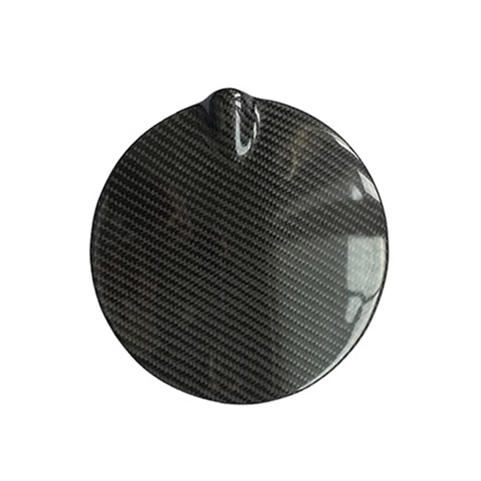 Kohlefaser-Kraftstofftankdeckel, Ölabdeckung, Einfüllklappe, Deckel, Auto-Styling, kompatibel for Ford Focus 2 Mk2 Mk3 2005–2013, Autozubehör(Carbon fiber) von JLPOCRBJ