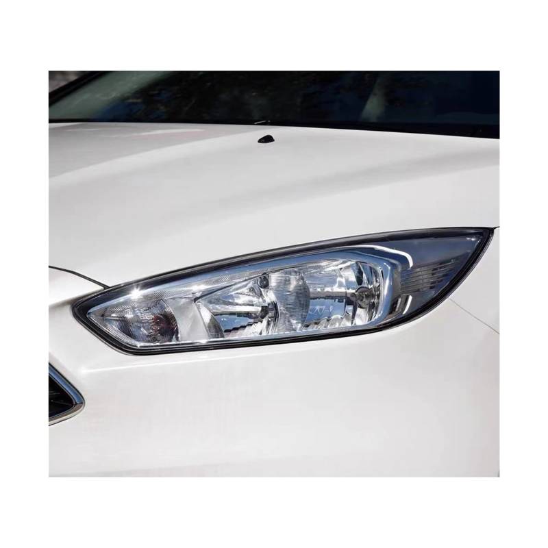 Kompatibel Kompatibel for Ford Focus 2015 2016 2017 Scheinwerfer Abdeckung Kunststoff Scheinwerfer Shell Ersatz Transparent Lampenschirm Auto Zubehör(Left) von JLPOCRBJ