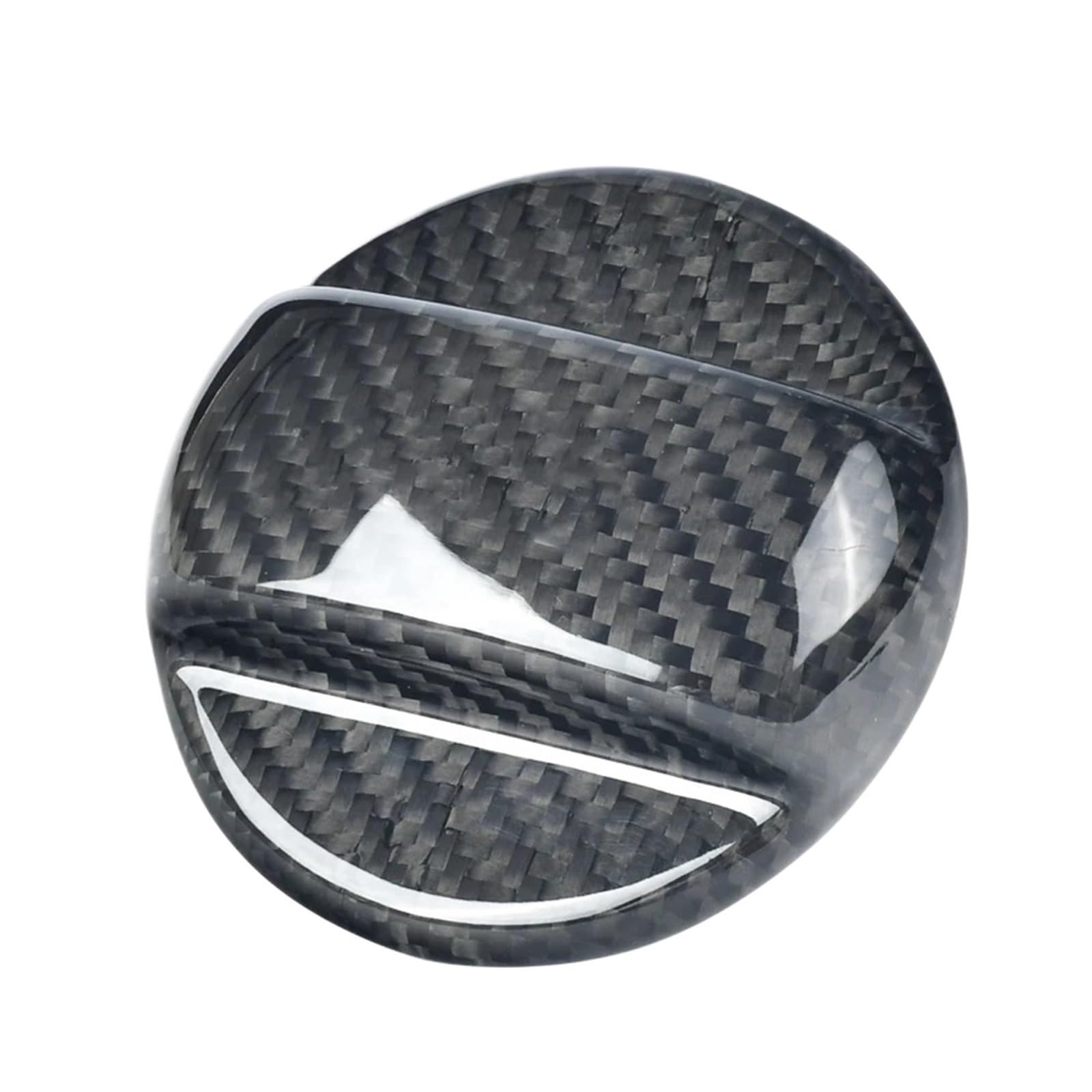 Kompatibel for A3 A4 Q3 B9 A5 A6 B9 C7 Q7 M4 Q5 Zubehör Real Hard Carbon Fiber Aufkleber Universal Auto Kraftstoff Tank Trim Abdeckung von JLPOCRBJ