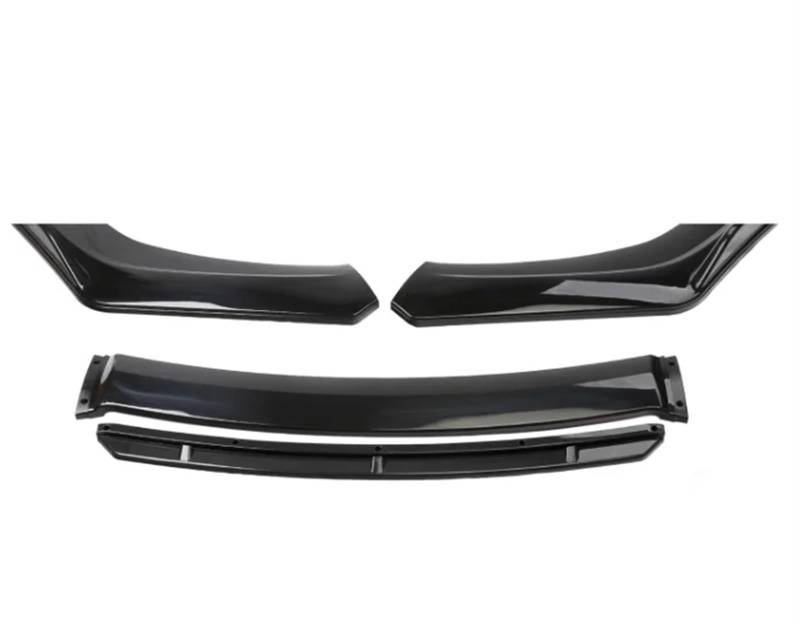 Kompatibel for AUDI A4 S4 Quattro 2005-2022 Frontstoßstange Lippe Seitensplitter Diffusor Body Kit Spoiler Guards Universal Autozubehör(Bright black) von JLPOCRBJ