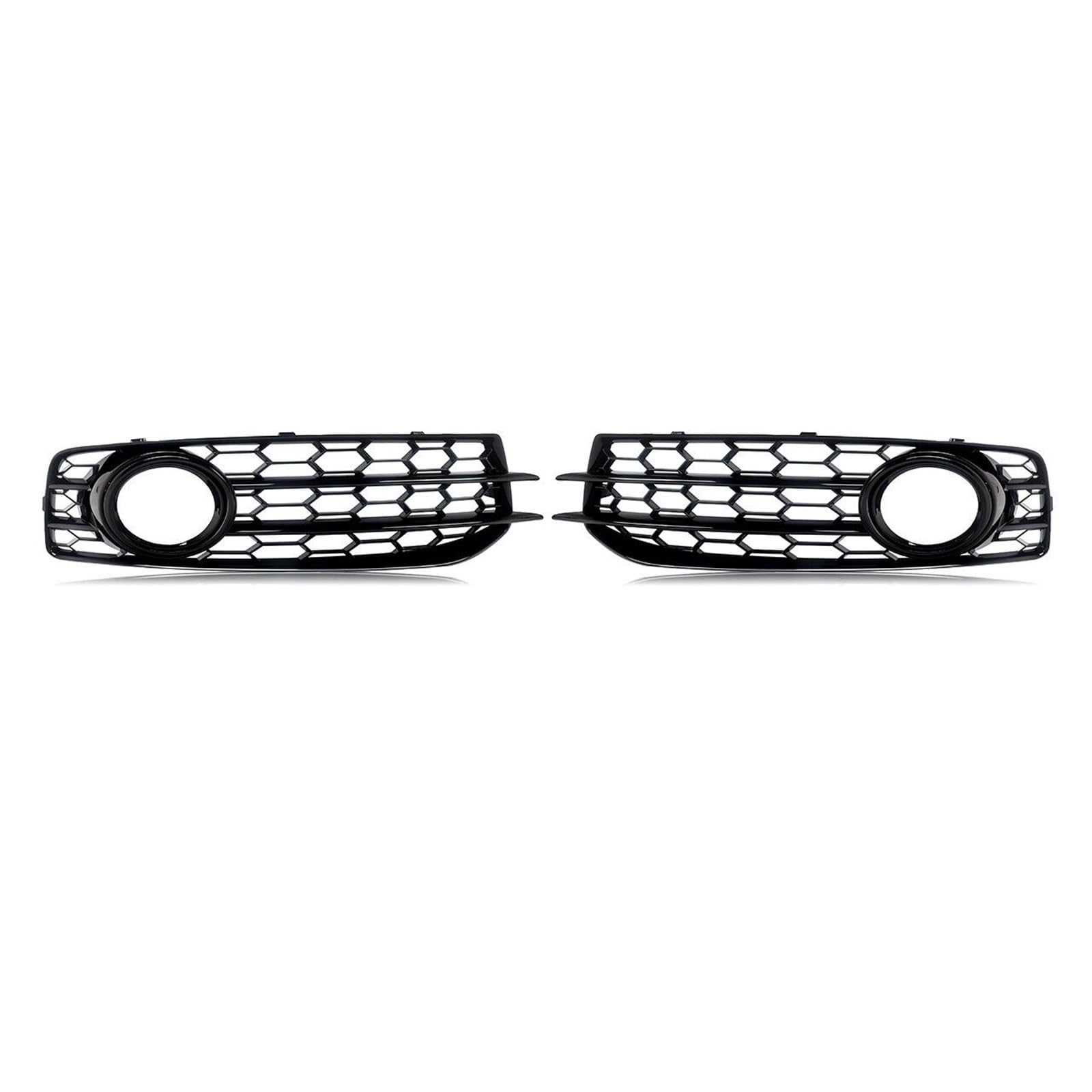 Kompatibel for Audi A3 8P S Linie 2009-12 Honeycomb Nebel Licht Kühlergrill Grill Nebel Lampe Abdeckung von JLPOCRBJ