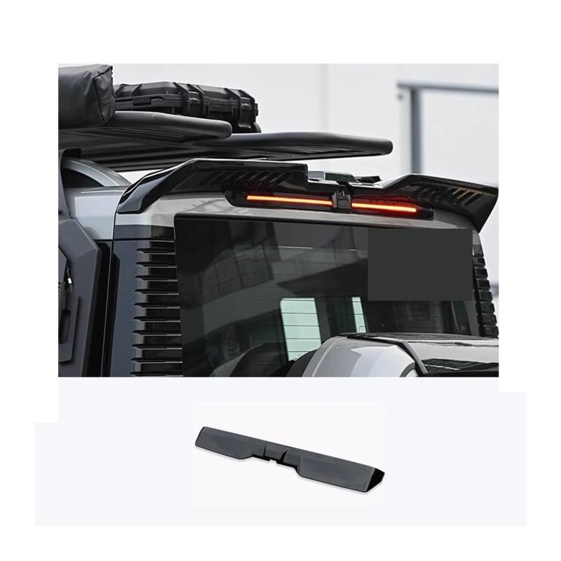 Kompatibel for Chery Jetour Traveller T2 Auto Sport Heckflügel Spoiler Auto Spoiler & Flügel Heckflügel Außenteile(Bright black) von JLPOCRBJ