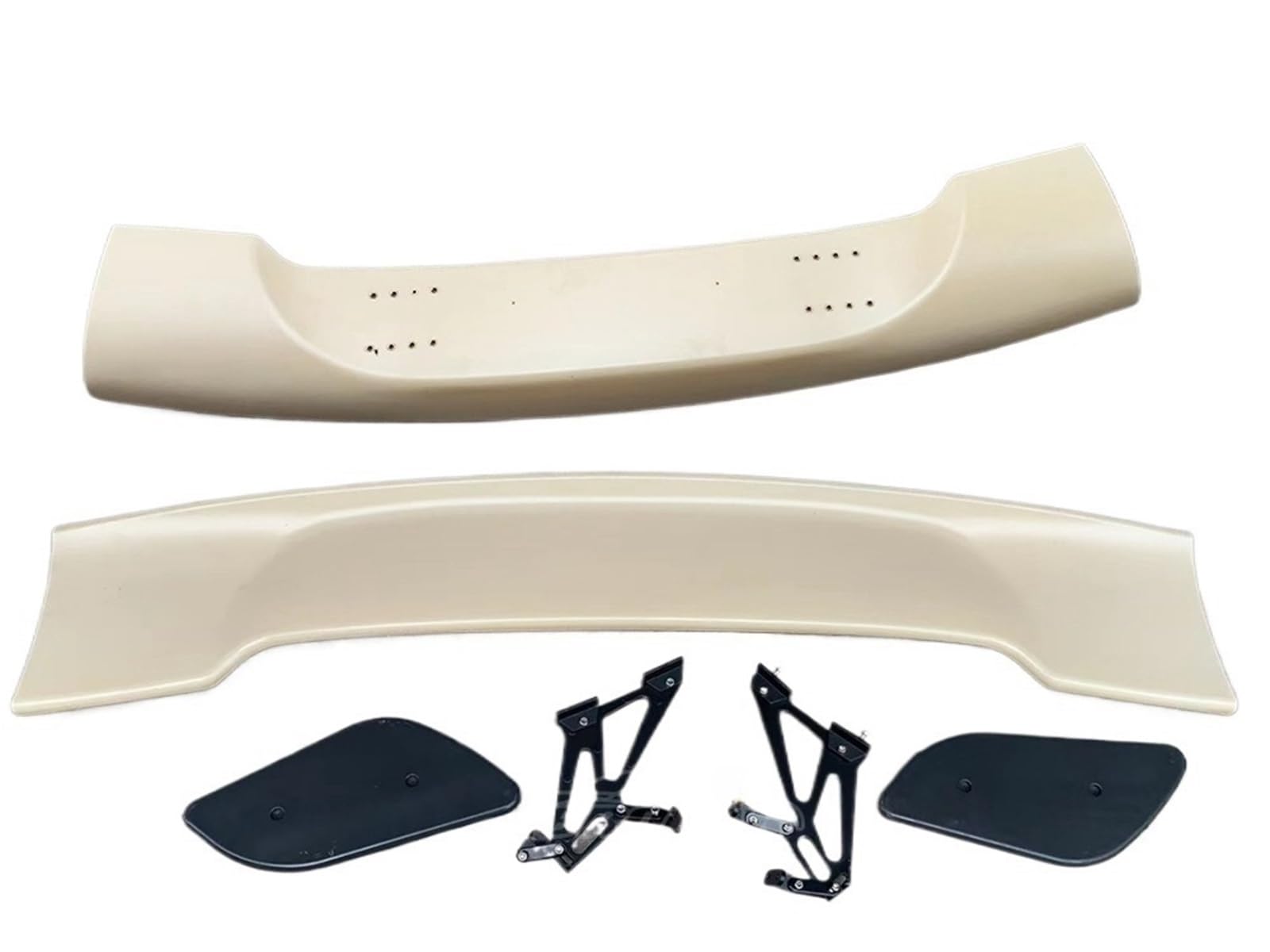 Kompatibel for Chevrolet Camaro ZL1 RS LT TF4 Z28 LS SS GT Hochwertiger ABS-Kunststoff, unlackiert, Spoiler for Kofferraum, Kofferraum, Flügelspoiler, 2010–2022(Unpainted) von JLPOCRBJ