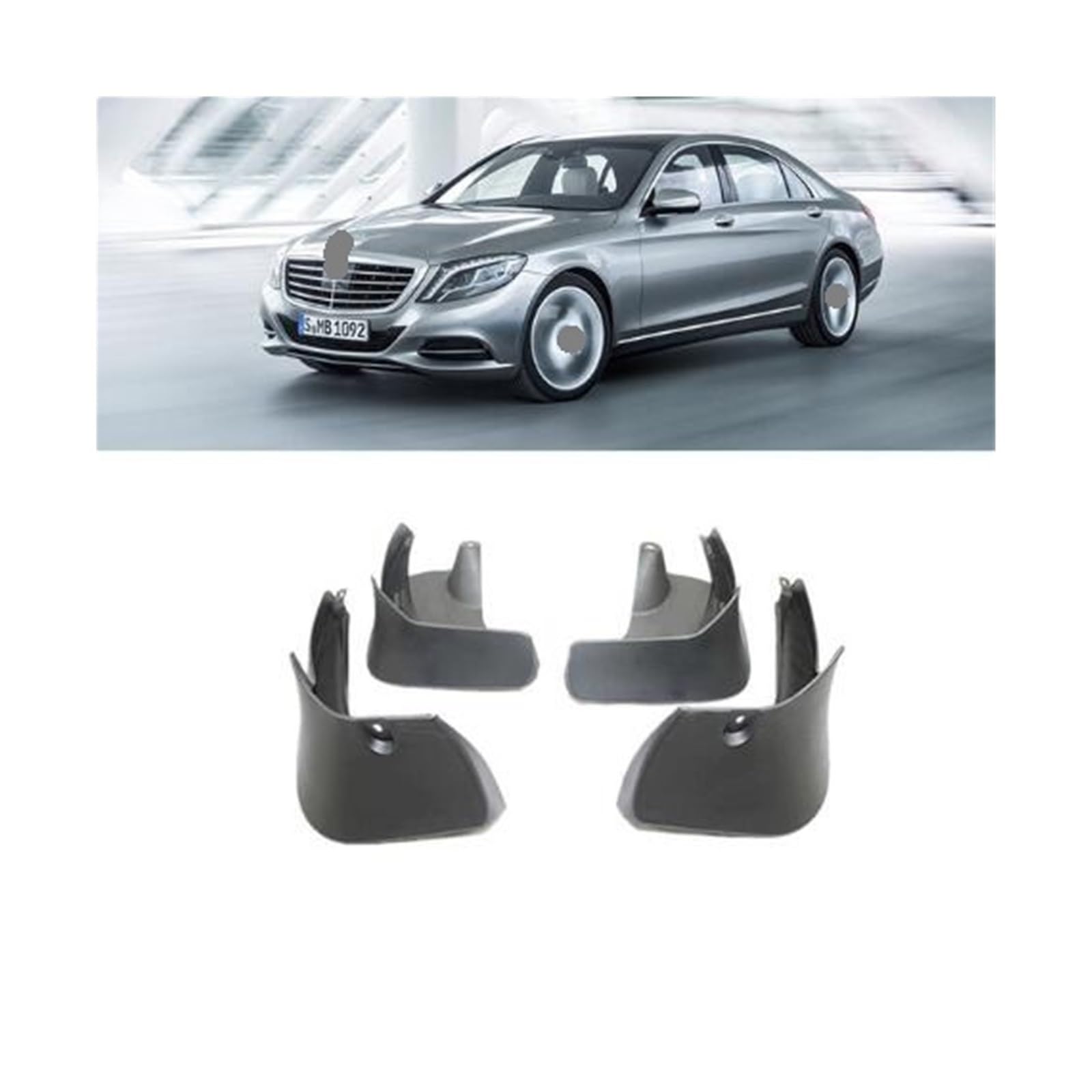 Kotflügel Kompatibel for Mercedes Benz S Klasse W221 V221 W222 2006~2019 Auto Zubehör Schmutzfänger Kotflügel Auto Ersatzteile(2014-2019 W222) von JLPOCRBJ