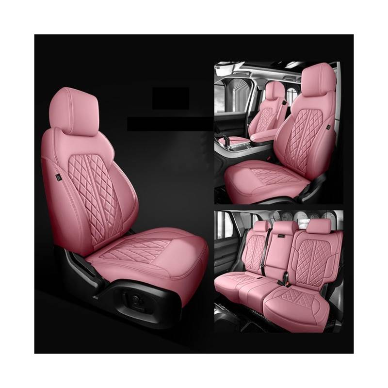 Maßgeschneiderte Autositzbezüge kompatibel for Citroen alle Modelle C4-Aircross C4-PICASSO C5 C2 C4 C6 C3-XR C5X C-Elysee C-Triomphe Sitzbezug(PINK) von JLPOCRBJ