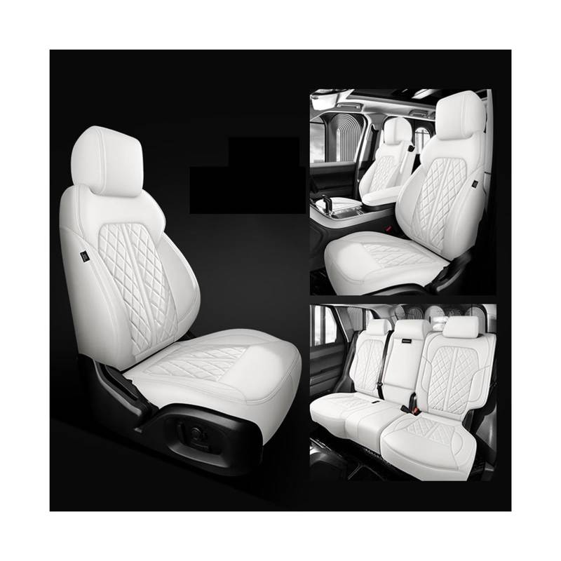 Maßgeschneiderte Autositzbezüge kompatibel for Citroen alle Modelle C4-Aircross C4-PICASSO C5 C2 C4 C6 C3-XR C5X C-Elysee C-Triomphe Sitzbezug(WHITE) von JLPOCRBJ