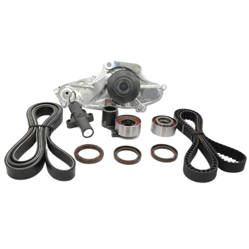 Motor Zahnriemen Kit Leerlauf Wasserpumpe Kurbelwelle Nocken Dichtung 19200-RDV-J01 Kompatibel for HONDA ODYSSEY PILOT RIDGELINE ACURA MDX RDX 3,5 L von JLPOCRBJ