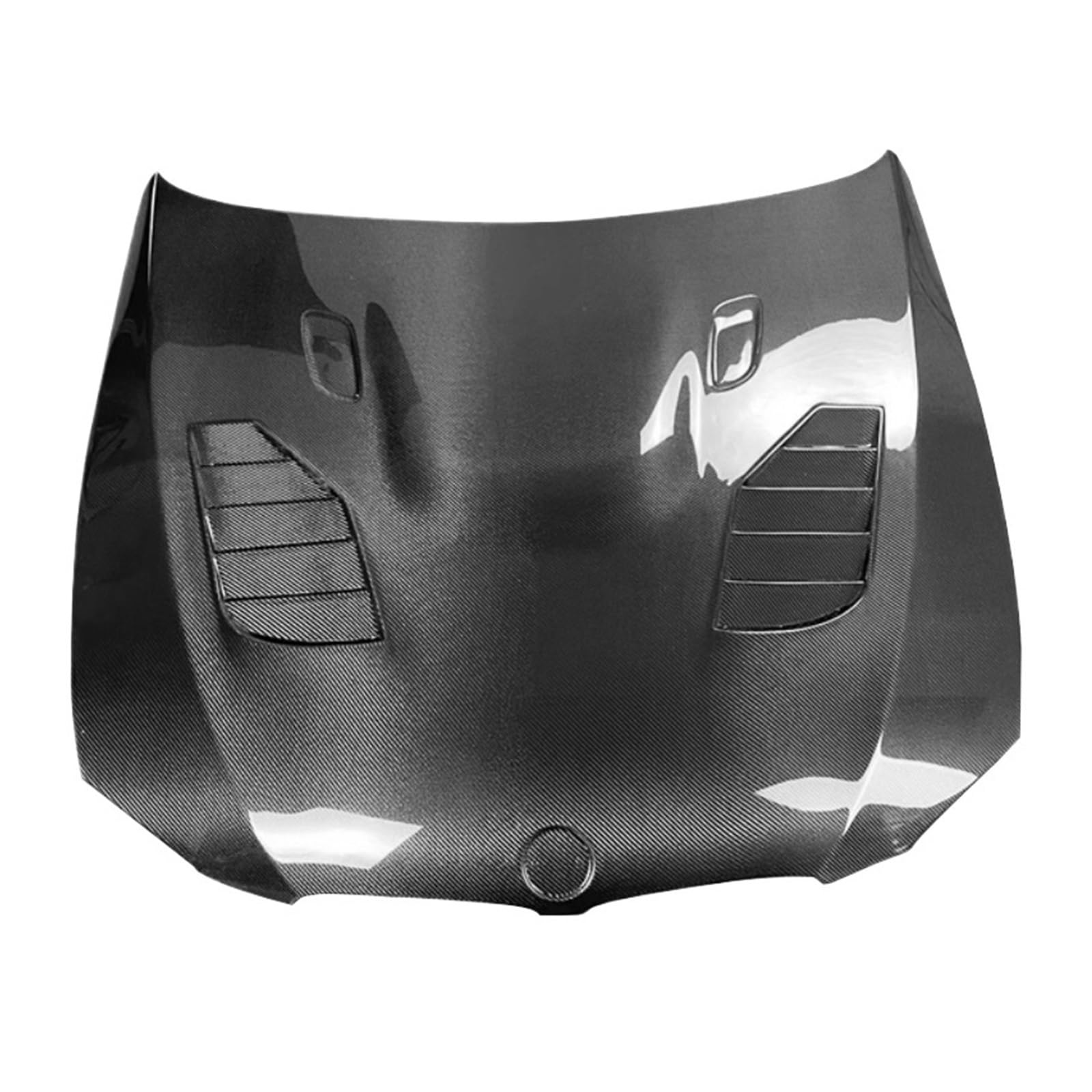 Motorhaube aus Trockenkohlefaser, vordere Motorhaube, kompatibel mit BMW 3er-Serie E90 E92 E93 M3 2005–2012 von JLPOCRBJ