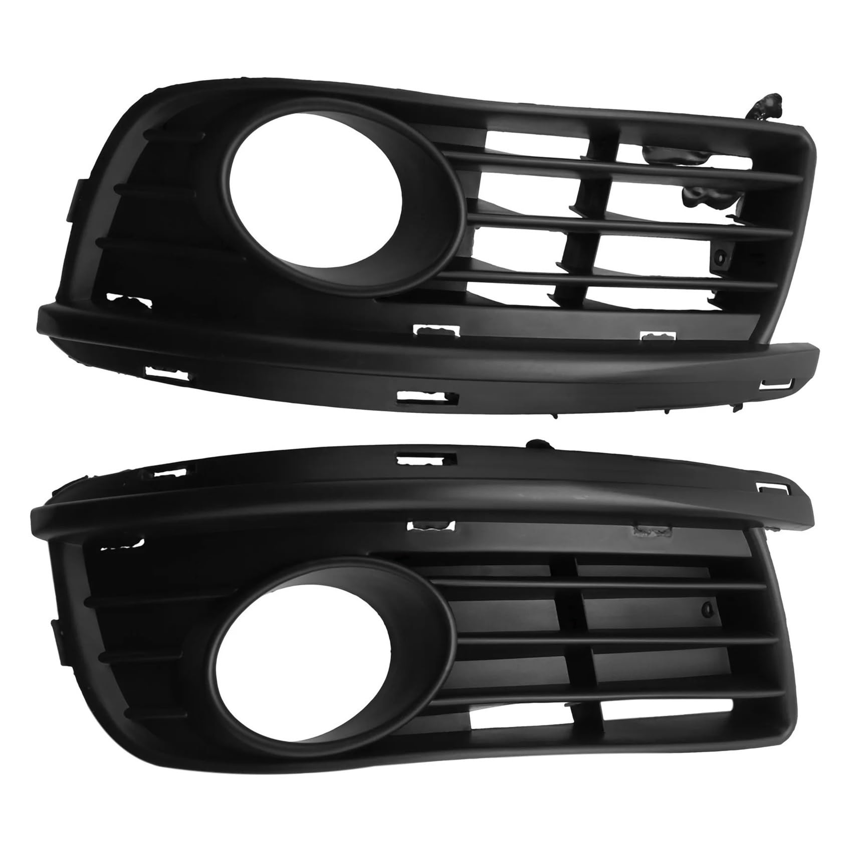 Nebelscheinwerferabdeckung Kompatibel for Jetta MK5 Limousine 2006-2009 Nebelscheinwerferabdeckung Entlüftungsgitter Autogrill Auto Frontstoßstange Fahrlampenabdeckung von JLPOCRBJ