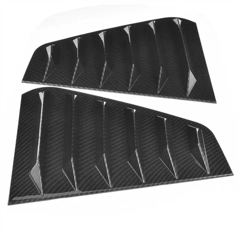 Paar seitliche Lüftungsfenster-Schaufel-Lamellenverkleidung, Auto-Modifikation, kompatibel for VW Golf GTI R Mk7 Mk7.5 2013–2020(Carbon Fiber) von JLPOCRBJ