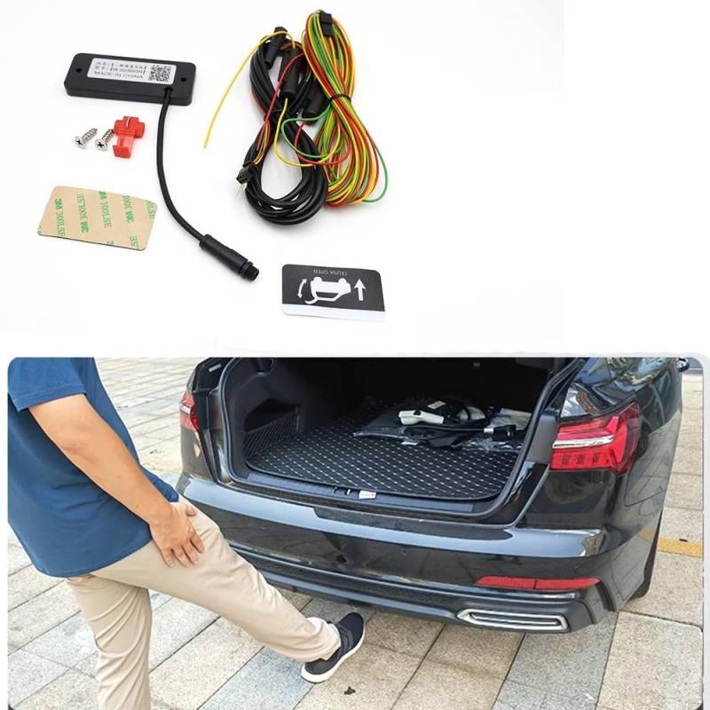 Power Trunk Elektrische Saug-Heckklappe Intelligente Heckklappe Hubstrebe Kompatibel for Infiniti Q70 Q70L 2013 2014 2015 2016 2017 2018(With Foot Sensor) von JLPOCRBJ