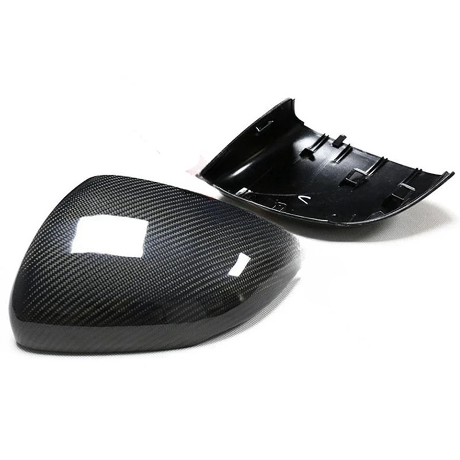 Rückspiegelabdeckung Kompatibel for Mercedes Benz A Klasse W177 CLA W118 2019-2023 Echt Carbon Fiber Seitenspiegel Shell Ersatz Fall(B Replacement style) von JLPOCRBJ