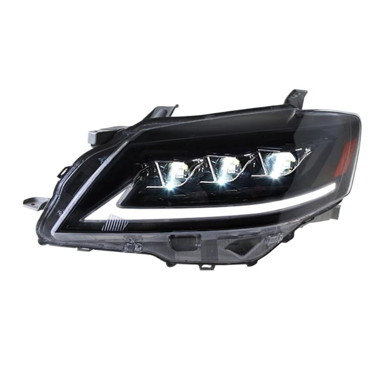 Scheinwerfer Kompatibel for Toyota Camry G6 Kompatibel for Lexus RX Stil Scheinwerfer 2008-2014 LED DRL Scheinwerfer Blinker von JLPOCRBJ