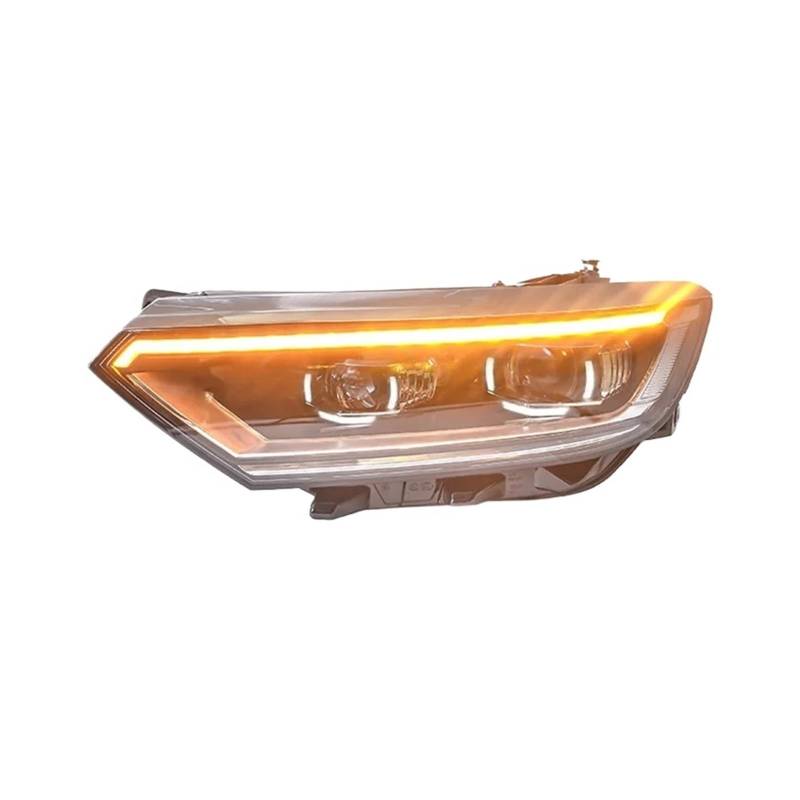 Scheinwerfer Kompatibel for VW Passat B8 2017 2018 2019 Upgrade LED Auto Scheinwerfer Montage LHD RHD Highlight Werkzeuge Zubehör(High and low beamLED) von JLPOCRBJ