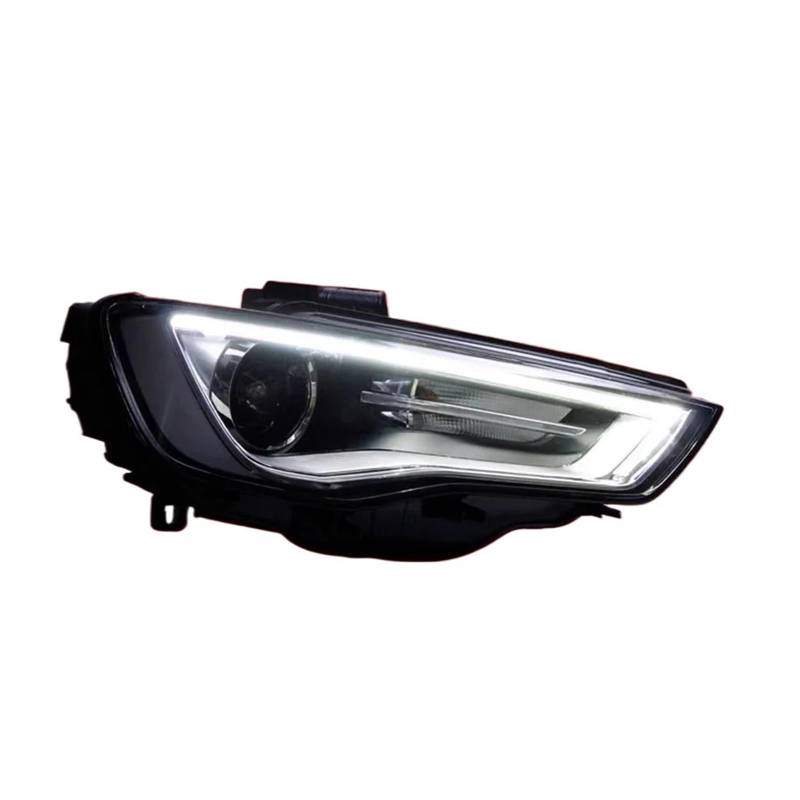 Scheinwerferbaugruppe Kompatibel for Audi A3 13-16 High-End-LED-Tagfahrlicht Doppellinsen-Xenon-Scheinwerfer(Left,Right-hand drive) von JLPOCRBJ