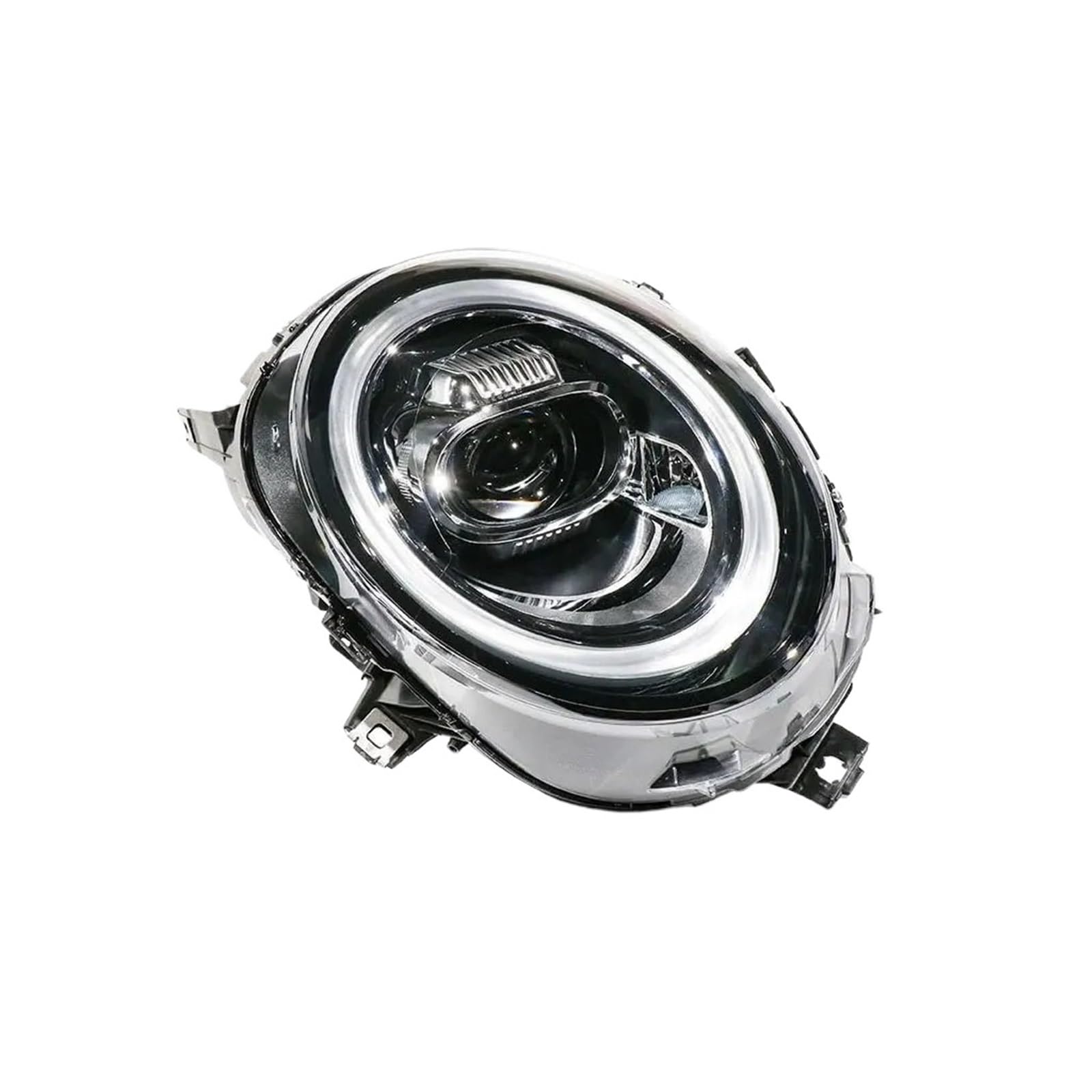 Scheinwerferbaugruppe Kompatibel for BMW MINI 14-21 Änderung F55 F56 F57 LED Lenkung Starten Bunte Scheinwerferbaugruppe(Left steering wheel) von JLPOCRBJ