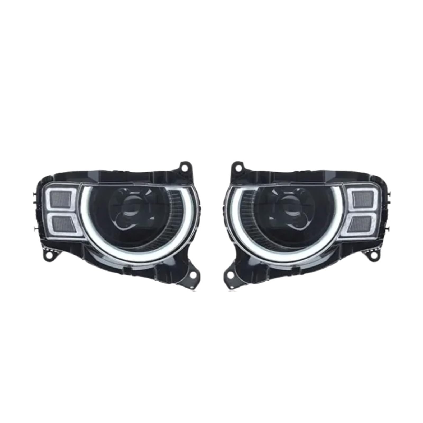 Stirnlampe kompatibel for Land Rover Defender 90 111 LED-Scheinwerfer 2020–2023 Scheinwerfer DRL Blinker Fernlicht Angel Eye Projektor von JLPOCRBJ