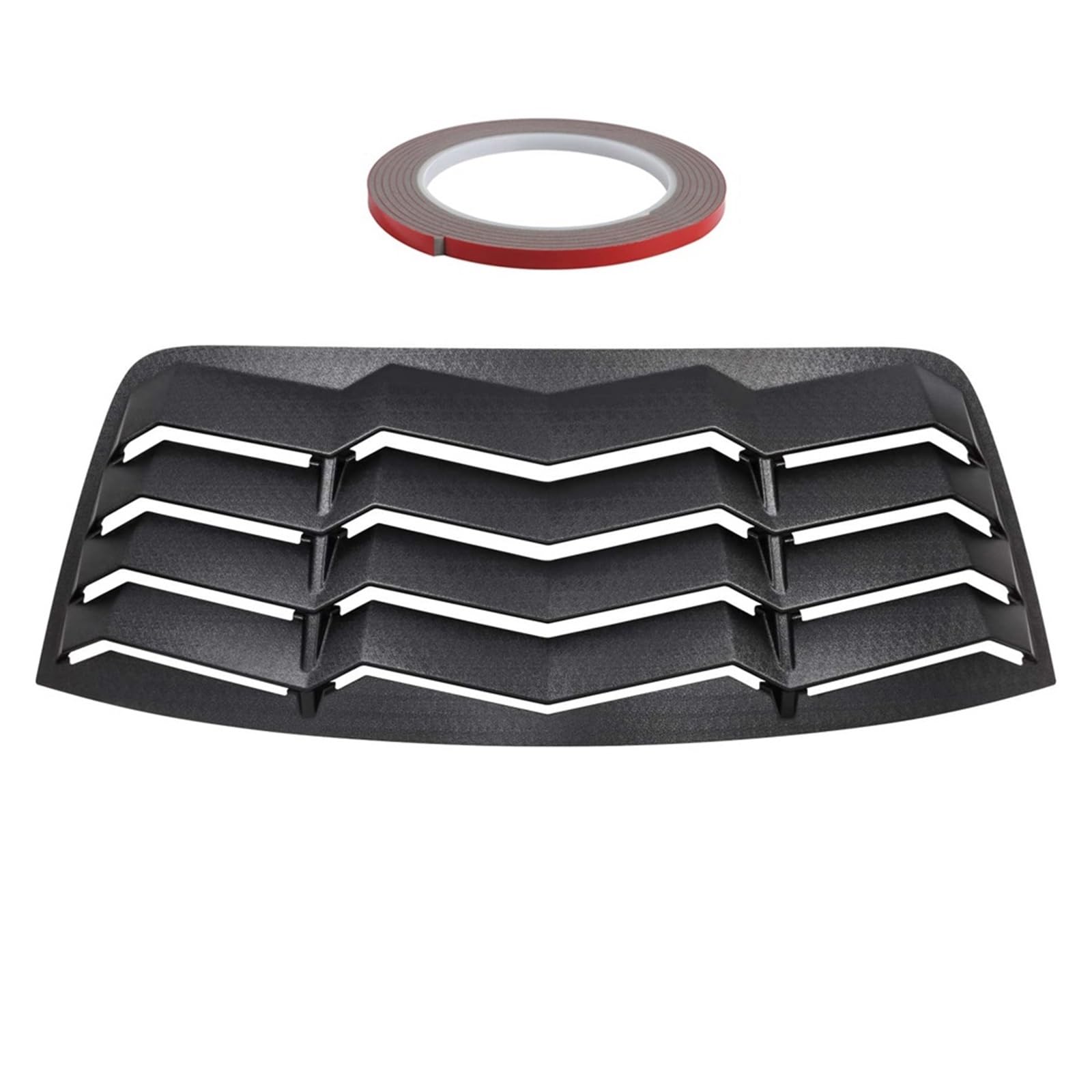 TML Sonnenschutz-Abdeckung for Heckscheibe, Heckscheibe, kompatibel mit Dodge Challenger 2008–2021, im GT-Stil, ABS, Mattschwarz von JLPOCRBJ