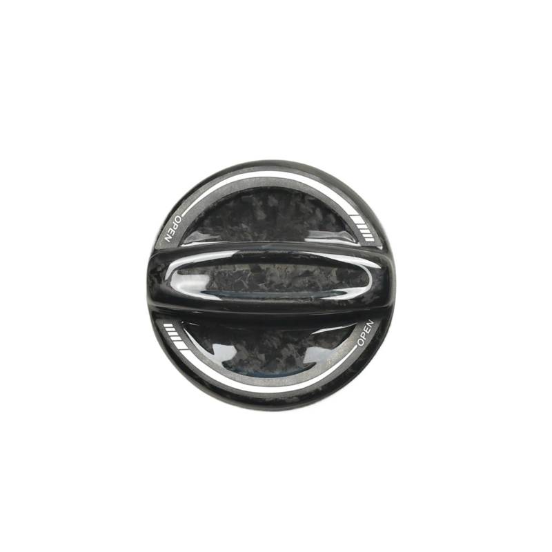 Trockenkohlefaser-Füllstoff-Kraftstofftankdeckel-Trim-Abdeckung, kompatibel for Benz W204 W205 W206 W213 W214 W222 W223 W177 W464 X253 V118 W221(Forge Tank Cap BC) von JLPOCRBJ