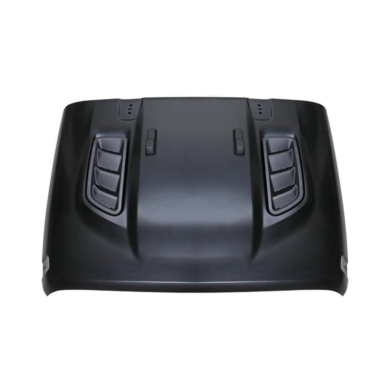 Universal Auto Teile Schwarz Aluminium Stahl Auto Motorhaube Abdeckung Kompatibel for Jeep Wrangler JK 2007 + 4X4 Zubehör von JLPOCRBJ