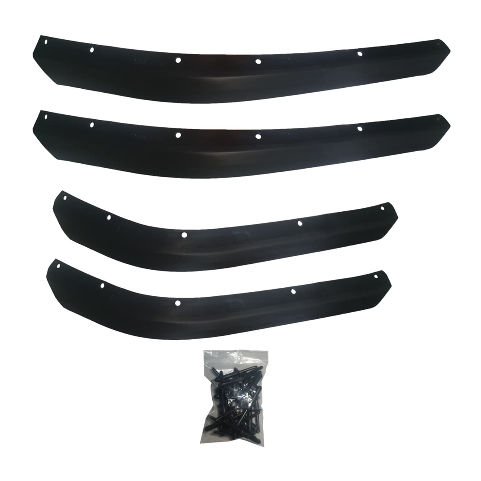 Verlängerung Rad Augenbraue Auto Kotflügel Trim Kit Kompatibel for Jeep Gladiator JT 2020-2023 LANTSUN JT1012 von JLPOCRBJ