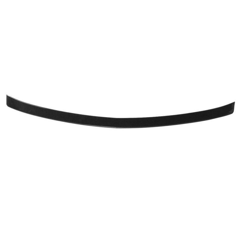 W204 Heckflügellippe, Auto-Heck-Kofferraum-Kofferraumspoiler-Verlängerung, Lp, kompatibel for Benz W204 C-Klasse C180 C200L C63 2008–2014(Carbon Fiber Look) von JLPOCRBJ