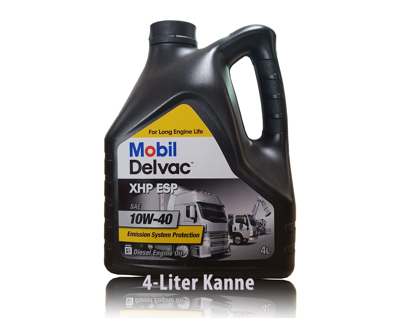 JMC Mobil 1 – 1 x 4 Liter Schutzhülle 1 Delvac XHP ESP 10 W-40 von JMC