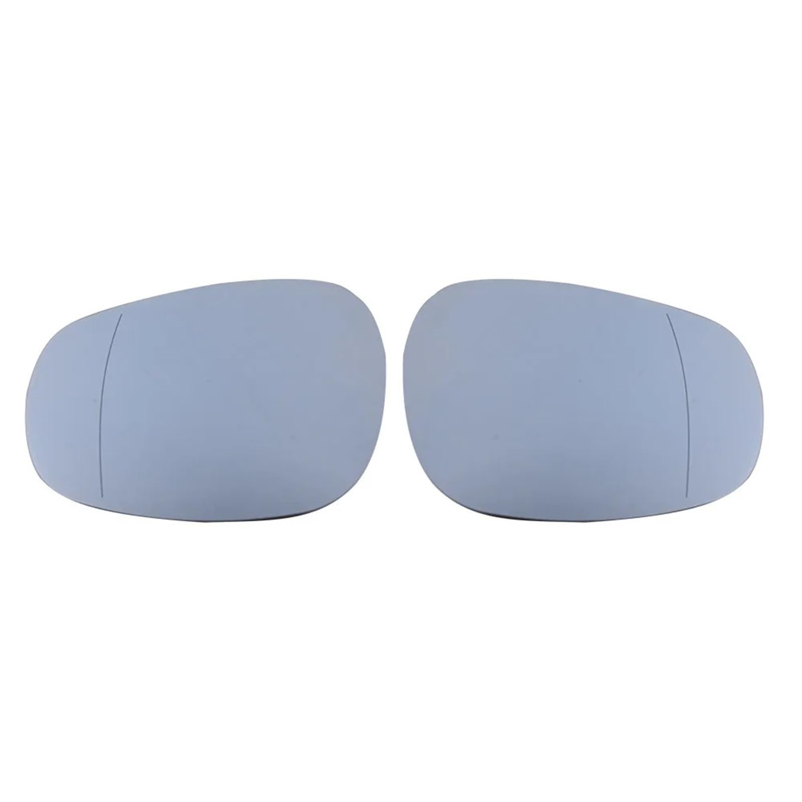 Außenspiegel Für 3er E90 2009-2012 Links Rechts Rückspiegel Blau Weiß Flügelglas Beheizter Außenspiegel Autozubehör Rückspiegel(A Pair-Blue) von JMOLXURI