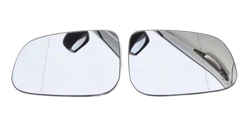 Außenspiegel Für Volvo Für V40 Für V60 2012-2019 Autozubehör Seitenrückspiegelglas Rückspiegellinse Mit Heizung Rückspiegel(2PCS Left and Right) von JMOLXURI