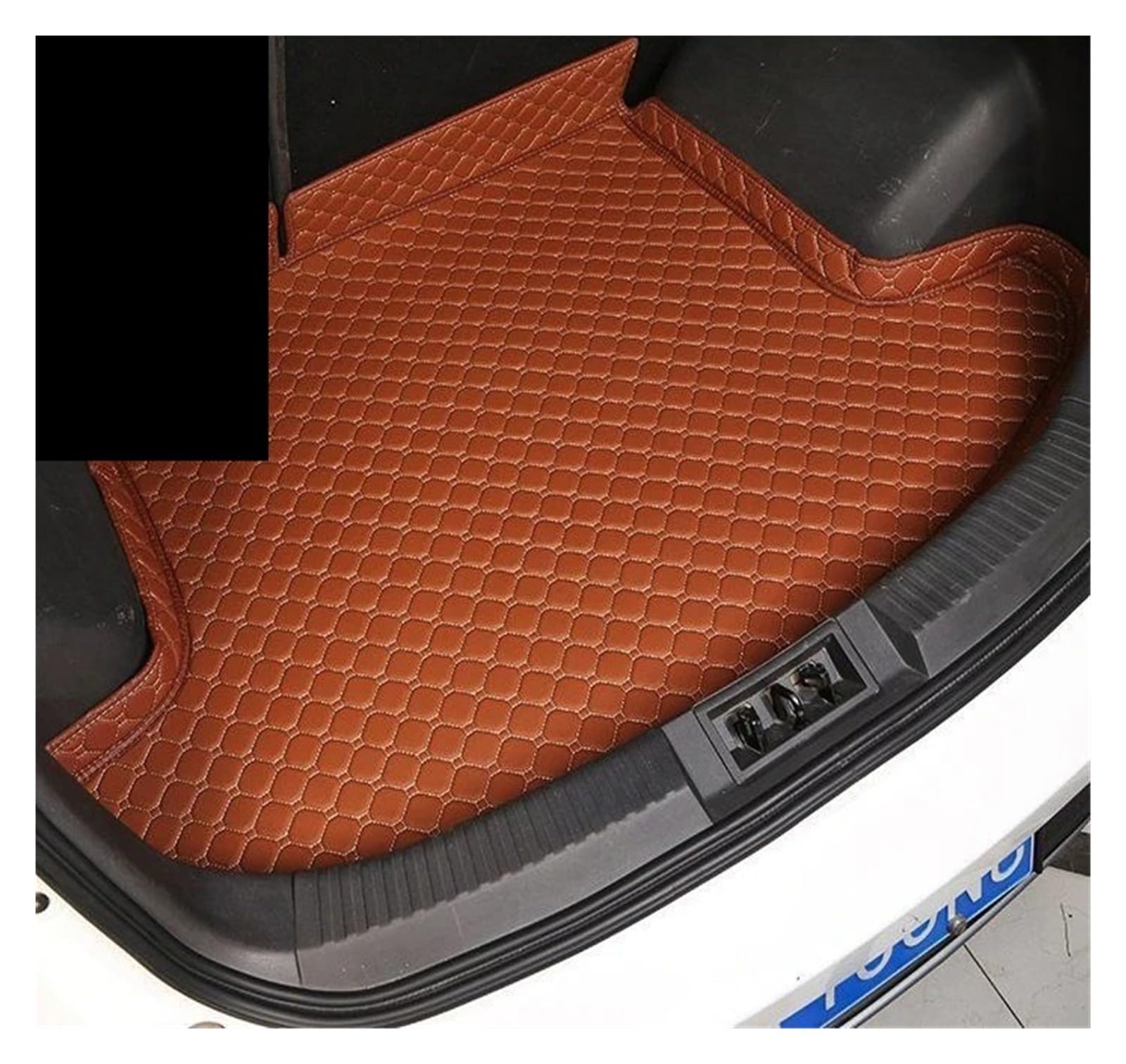 Auto Kofferraummatte Für 4 Serie Für Gran Für Coupe 2014-2019 Teppich Schwanz Cargo-Liner Stamm Boot Mat Pad Kofferraum Matte Kofferraum Schutzmatte(Brown 1pcs) von JMOLXURI