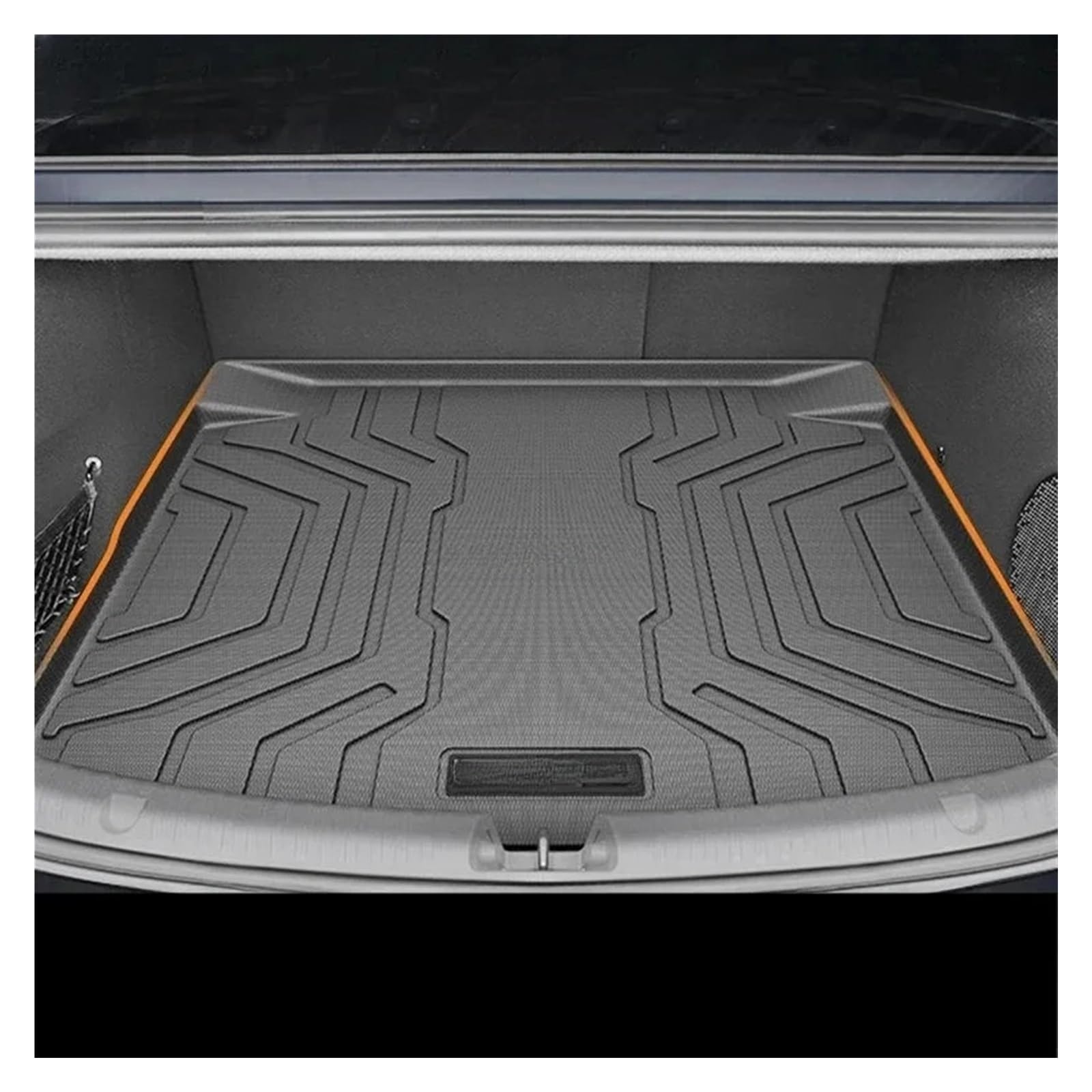 Auto Kofferraummatte Für BYD Für Seal Für Atto 4 EV 2023-2024 Auto Hinten Trunk Cargo Matte Blatt Teppich Schlamm Schutz wasserdichte Boot Liner Fach Kofferraum Schutzmatte(Trunk Cushion) von JMOLXURI