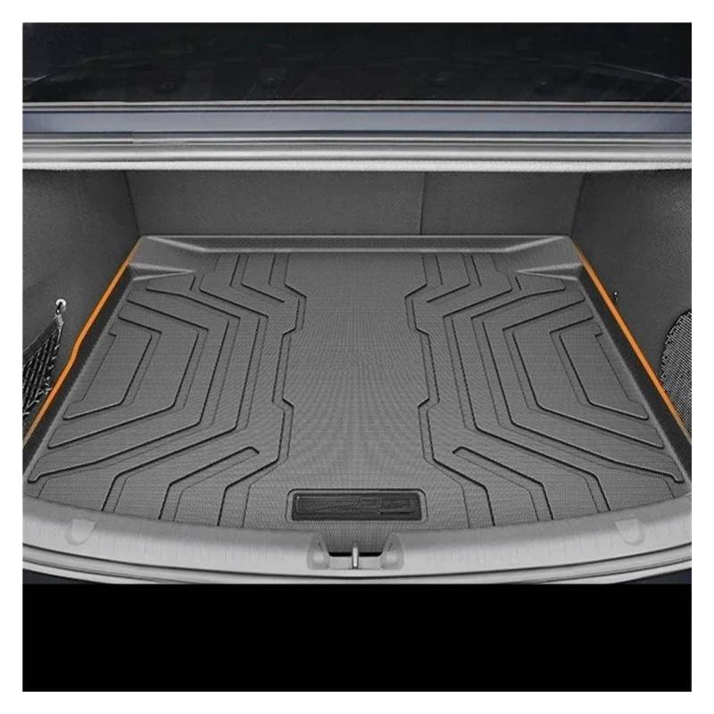 Auto Kofferraummatte Für BYD Für Seal Für Atto 4 EV 2023-2024 Auto Hinten Trunk Cargo Matte Blatt Teppich Schlamm Schutz wasserdichte Boot Liner Fach Kofferraum Schutzmatte(Trunk Cushion) von JMOLXURI