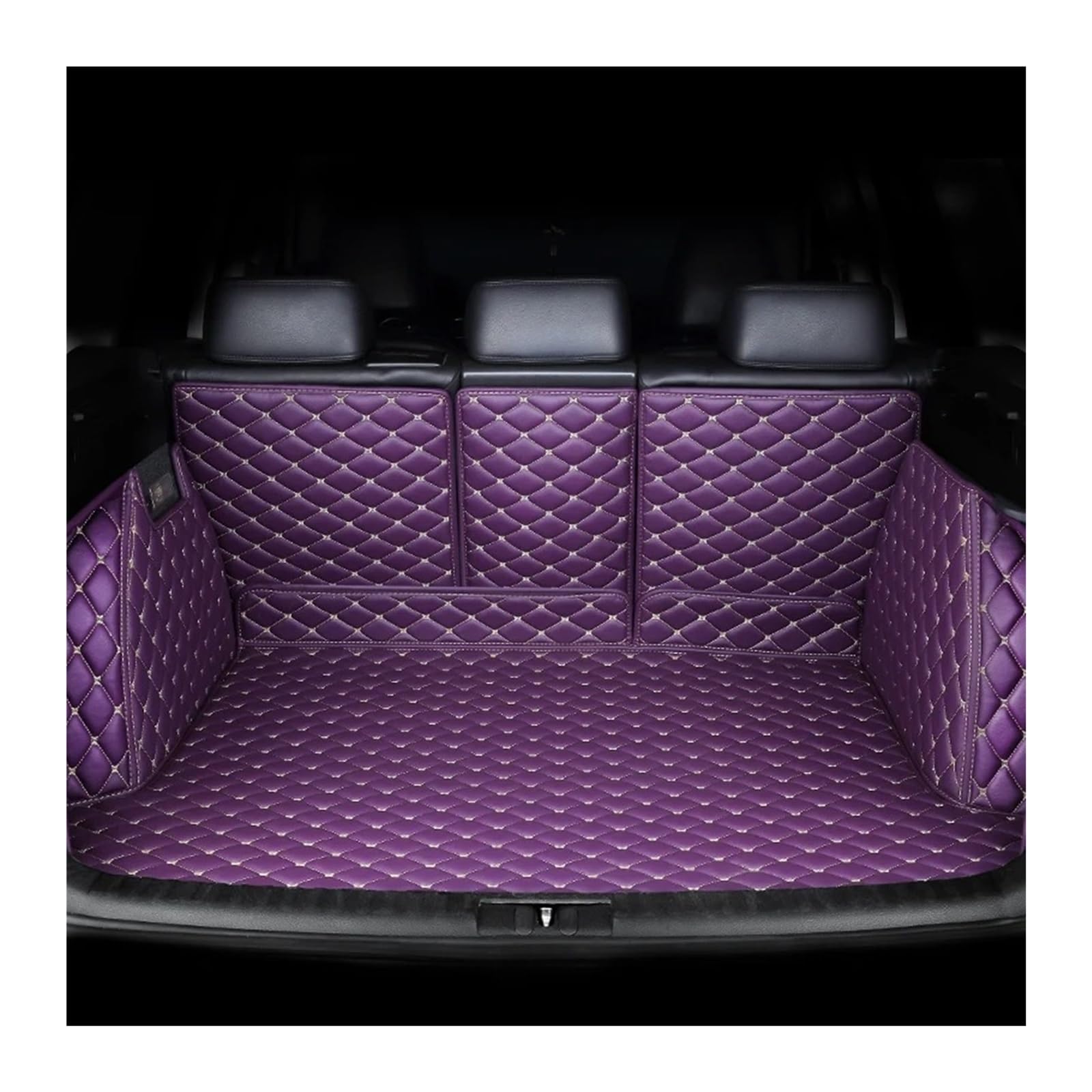 Auto Kofferraummatte Für Jeep Für Grand Für Commander Für Compass Für Commander Für Renegade Für Cherokee Für Grand Zubehör Kofferraummatten Kofferraum Schutzmatte(Purple) von JMOLXURI