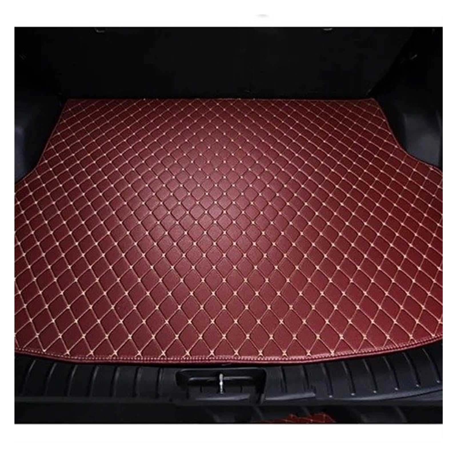 Auto Kofferraummatte Für Lexus NX Serie 200 200T NX300 NX300h 2015-2021 Cargo-Liner Teppich Innen Zubehör Abdeckung Kofferraum Matte Kofferraum Schutzmatte(Wine red) von JMOLXURI