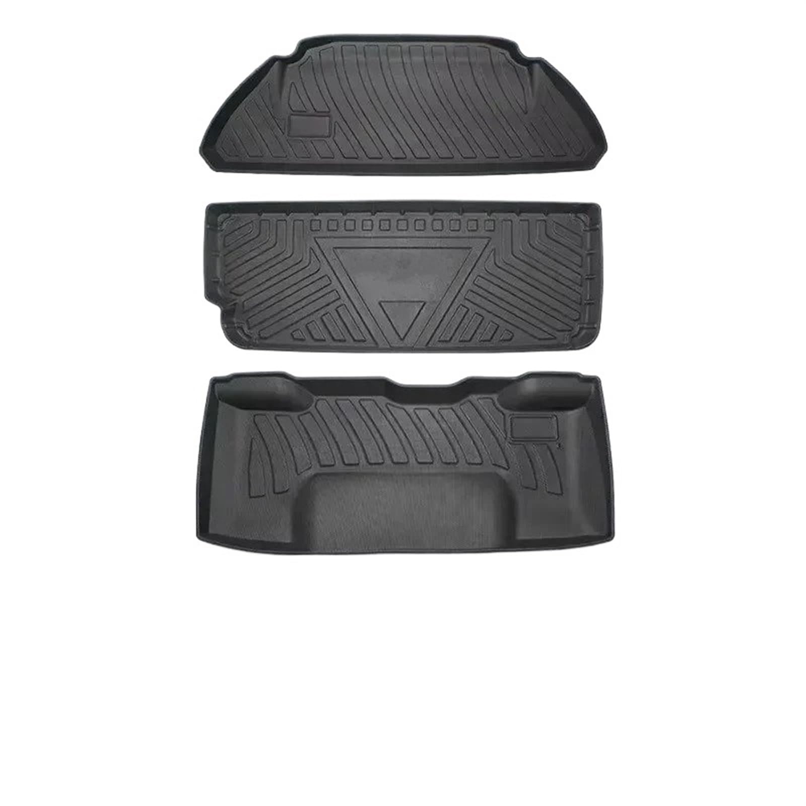 Auto Kofferraummatte Für Tesla Für Model Für X Good Side Surrounding Upgraded Foot Pad TPE Fit Allwetter-Kofferraummatten Kofferraum Schutzmatte(-6-7 seat 16-20) von JMOLXURI