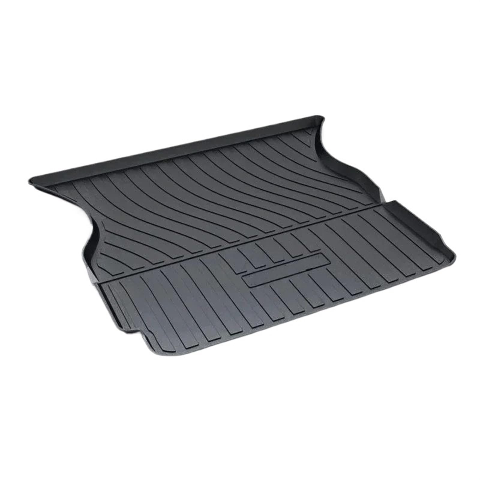 Auto Kofferraummatte Für Tesla Für Model Für X Good Side Surrounding Upgraded Foot Pad TPE Fit Allwetter-Kofferraummatten Kofferraum Schutzmatte(Trunk mat 2016-2020) von JMOLXURI