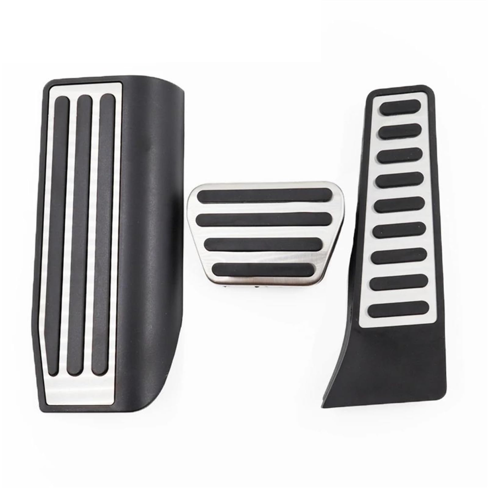 Auto Pedalabdeckung Für Land Für Rover Für Range Für Rover 2005-2021 Aluminium Auto Bremse Gaspedal Kraftstoff Pedal Fuß Pedal Pads Abdeckungen Foot Rest Pedal Abdeckung(at W Rest 2005-2012) von JMOLXURI