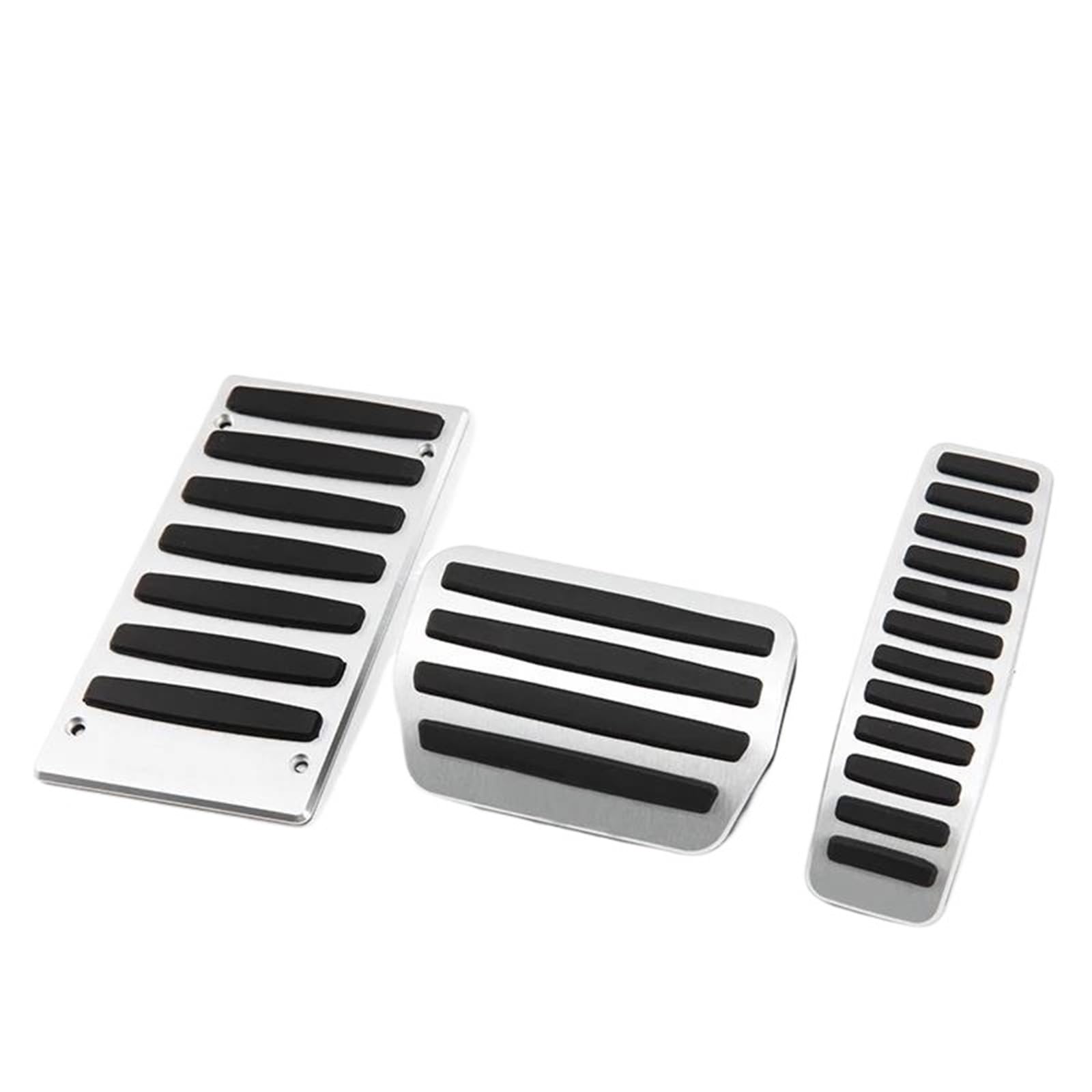 Auto Pedalabdeckung Für Q7 Auto Fuß Pad Gas Und Bremspedal Auto Aluminium Legierung Auto-Styling Zubehör Foot Rest Pedal Abdeckung(B-3 pcs) von JMOLXURI