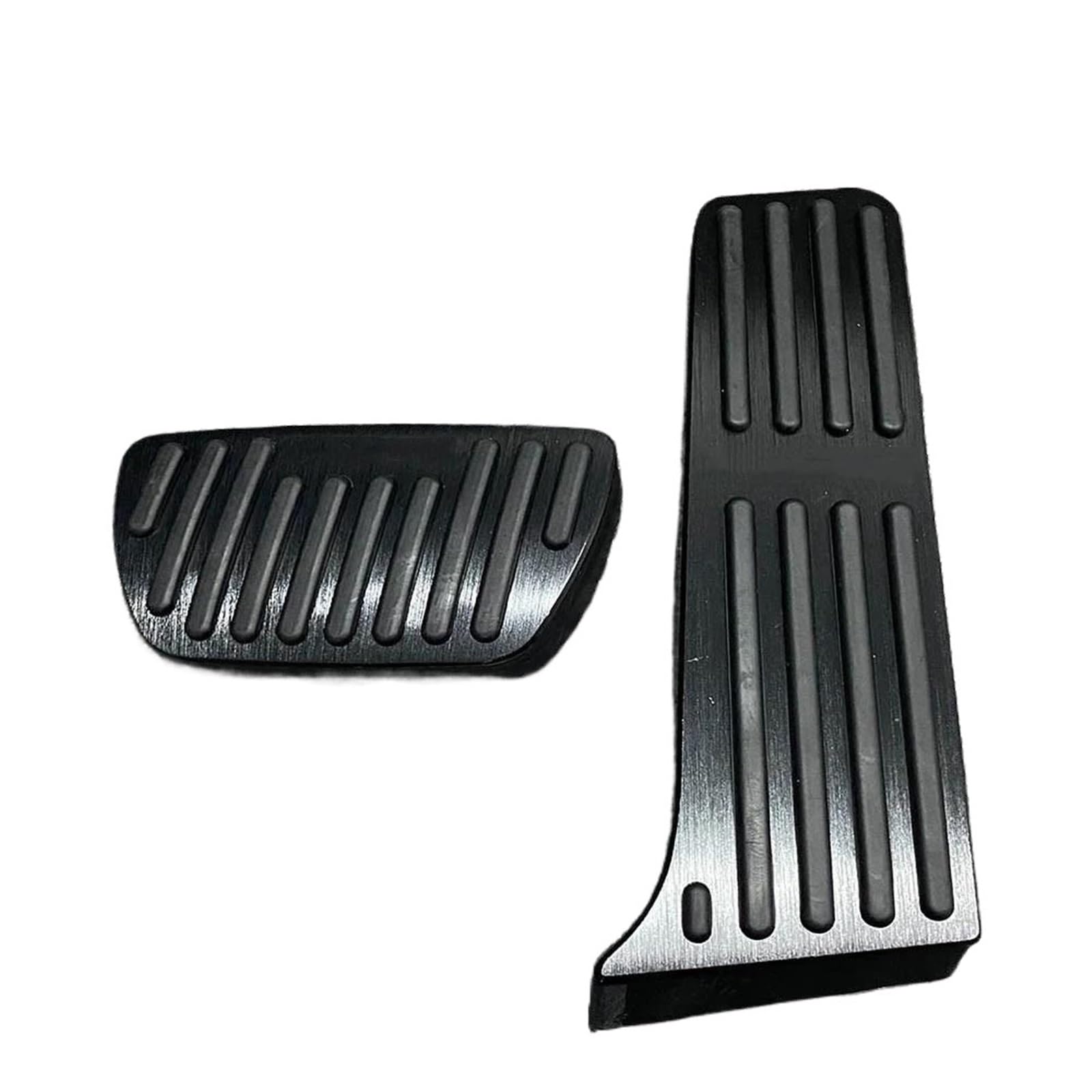 Auto Pedalabdeckung Für Toyota Für Sienna 2021-2022 Auto Bremse Gaspedal Abdeckung Aluminium Legierung Anti-Skid Auto Kupplung Pedal Foot Rest Pedal Abdeckung(Black) von JMOLXURI