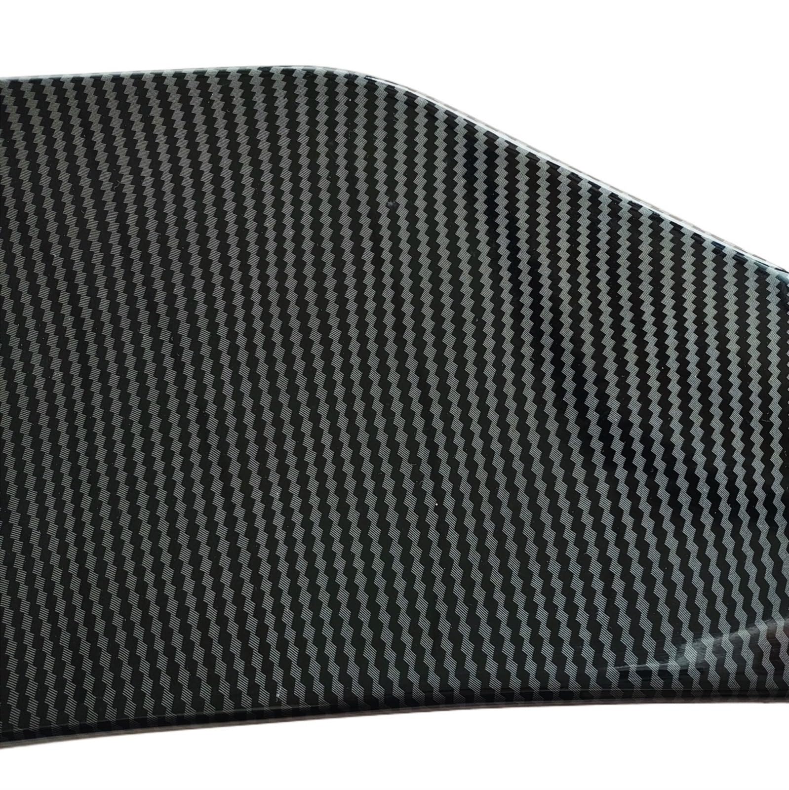 Auto Spoiler Spoiler Für Benz Für CLA W117 Für CLA180 Für CLA200 250 Für CLA260 Für CLA45 2014-2018 RT Style Carbon Fiber Heckspoilerlippe Flügelspoiler Auto Spoilers(Carbon Thread) von JMOLXURI