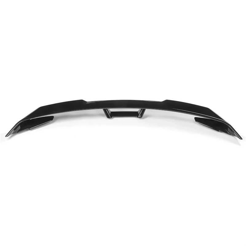 Auto Spoiler Spoiler Für Ford Für Mustang S550 2015-2021 S550 Auto Heckspoiler Flügelverlängerung GT Style Auto Heckspoilerlippe Kofferraumflügel Lip Body Kit Auto Spoilers(Glossy Black) von JMOLXURI