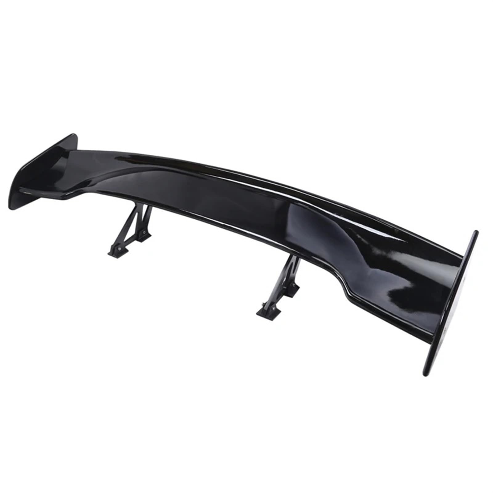 Auto Spoiler Spoiler Für Lancer EX 2010 2012 2013 2014 Spoiler ABS Material Auto Heckspoiler Auto Gt Flügel Teile Carbon Fiber Trunk Auto Spoilers(ABS Glossy Black) von JMOLXURI