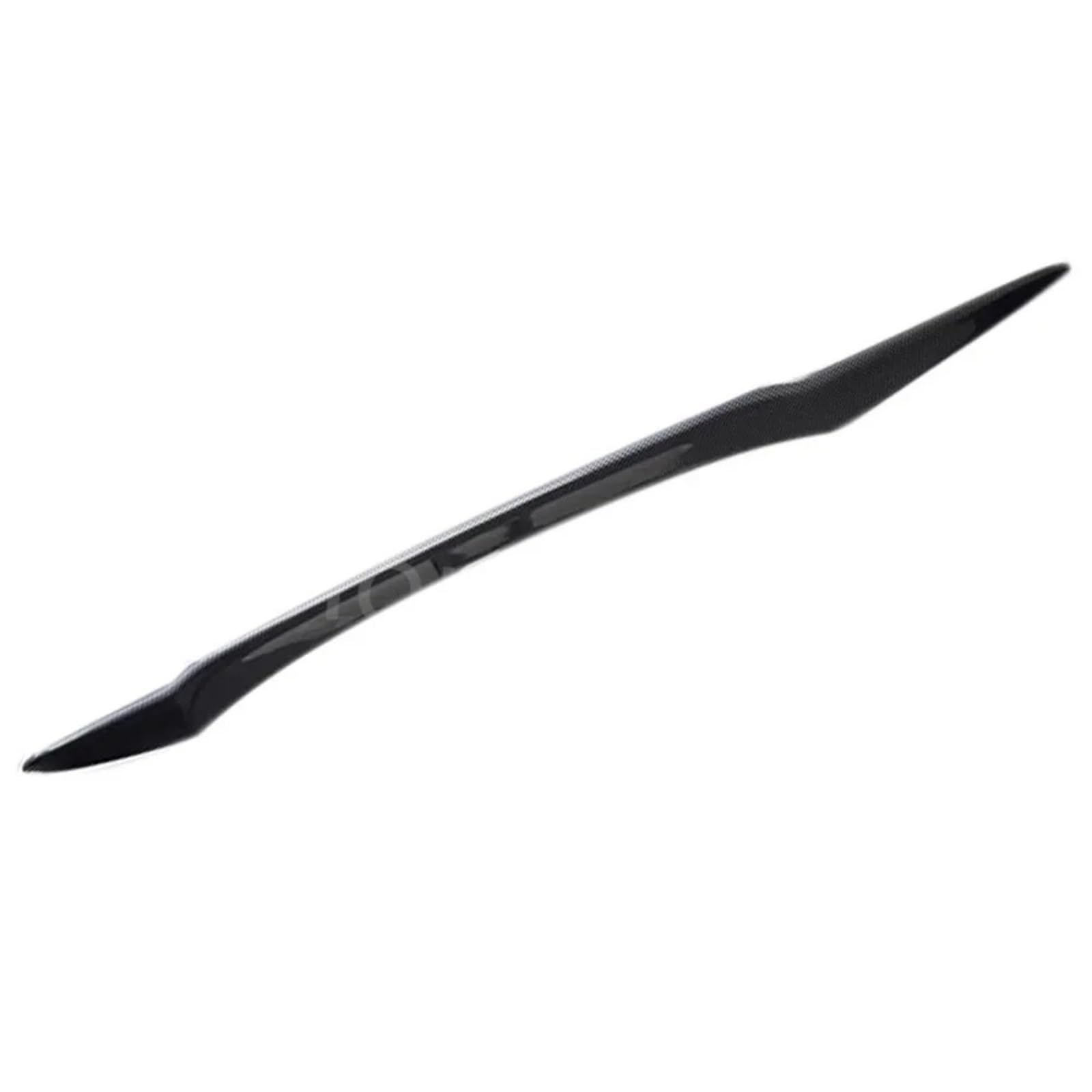 Auto Spoiler Spoiler Für Mazda Für CX5 2018 2019 2020 2021 2022 2023 Hinten Mittel Spoiler Flügel Carbon Faser Stamm Lip Flügel Schwarz Weiß Spoiler Auto Styling Auto Spoilers(Matte Black) von JMOLXURI