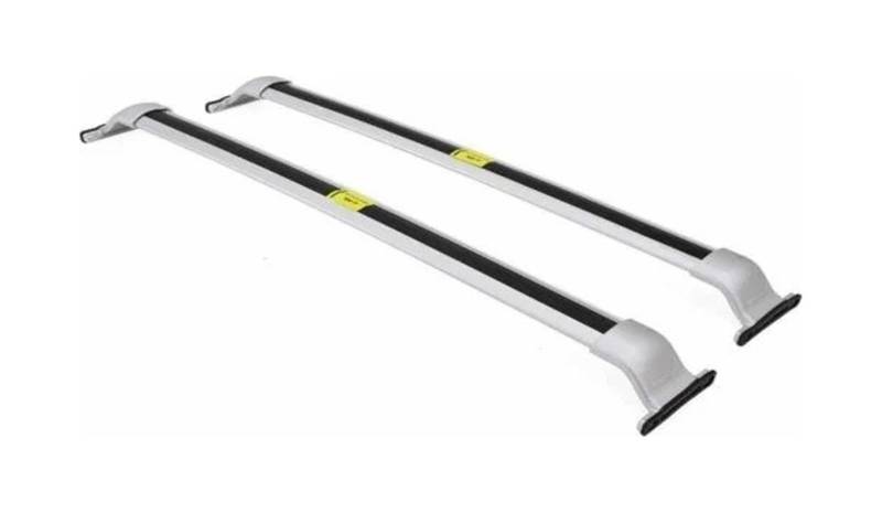 Dachgepäckträger Für Cadillac Für XT4 2019 2020 2021 2022 2023 2024 2Pcs Aluminium Dachreling Rack Kreuz Bar Querstangen Gepäckablage Auto von JMOLXURI