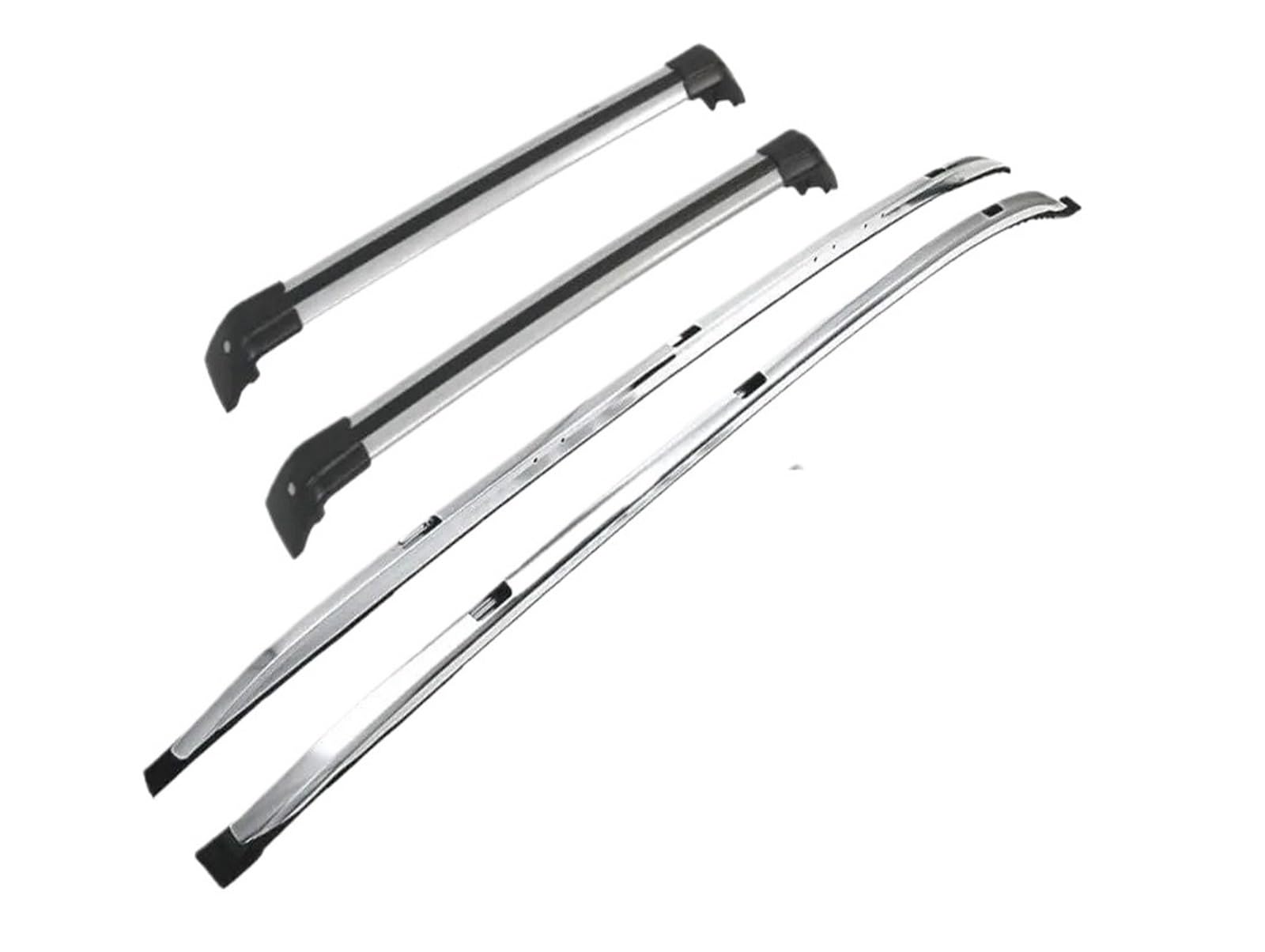 Dachgepäckträger Für Für RDX 2019 2020 2021 2022 4Pcs Aluminium Dachreling Racks Kreuz Bars Querstangen Fracht Träger Gepäckablage Auto von JMOLXURI