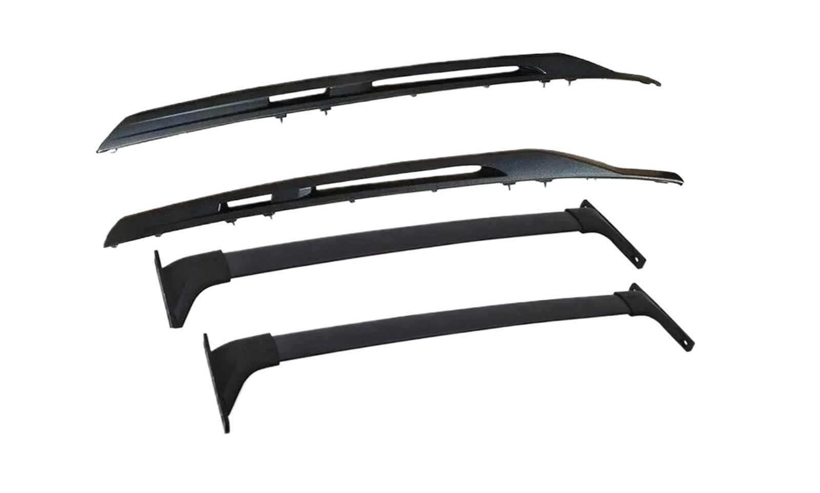 Dachgepäckträger Für RAV4 Für Abenteuer 2019 2020 2021 2022 2023 2024 Aluminium 4PCS Dachreling Kreuz Bars Gepäck Träger Bar Gepäckablage Auto von JMOLXURI