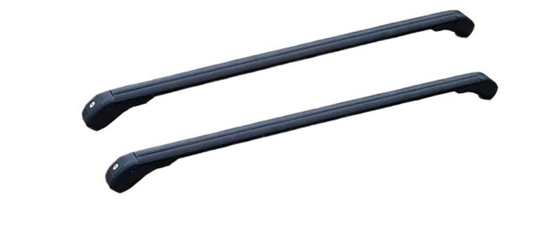 Dachgepäckträger Für Subaru Für Impreza GU 2023 Schwarz Crossbar Gepäckträger Dach Rack Schiene Träger Abschließbar 2PCS Gepäckablage Auto von JMOLXURI