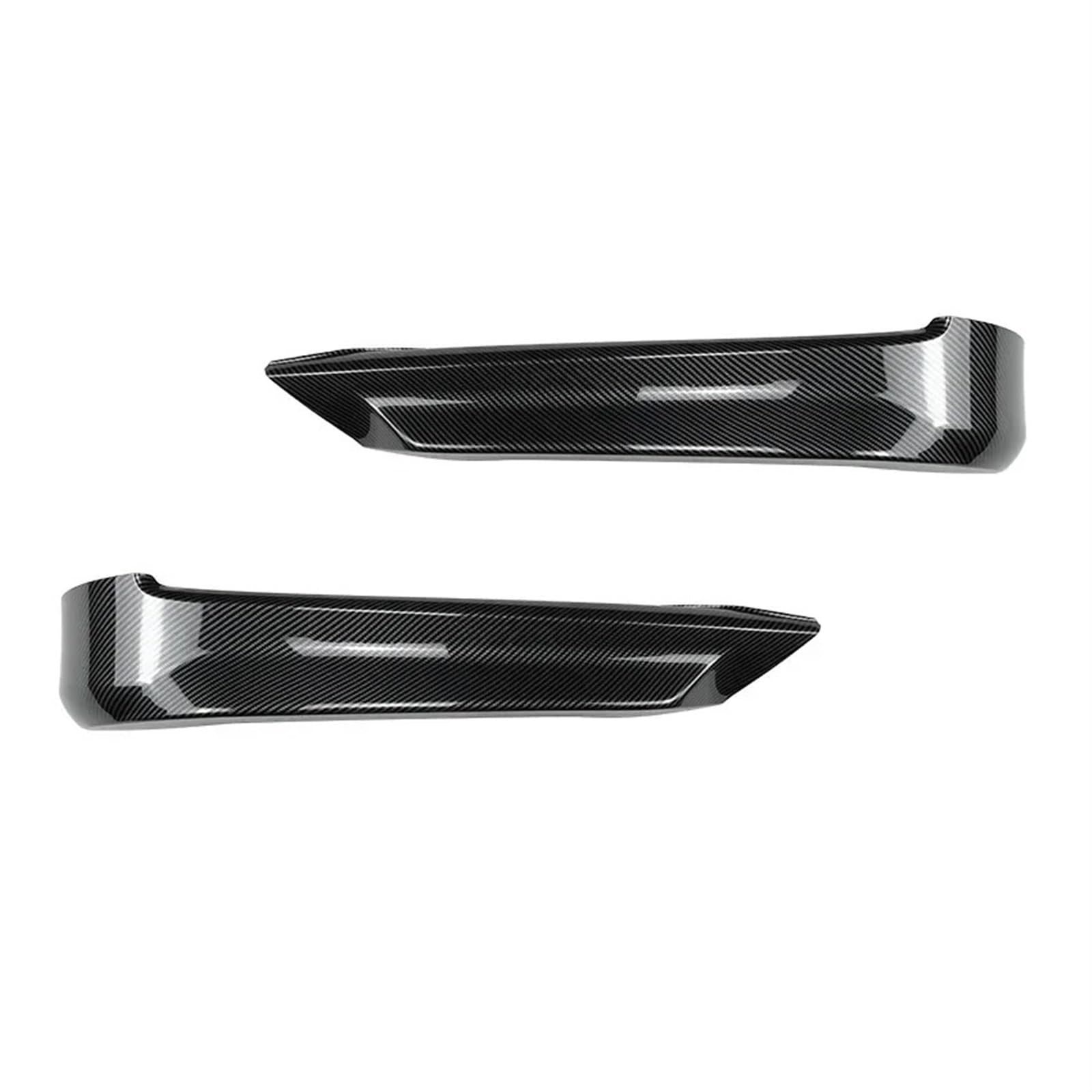 Frontspoiler Für 3 Serie 318i 320i 330i E90 E91 Für LCI 2005-2008 Auto Vorderen Stoßfänger Lip Body Kit Spoiler Splitter Stoßstange Canard Lip Vordere Stoßstange Unten(Carbon Look) von JMOLXURI