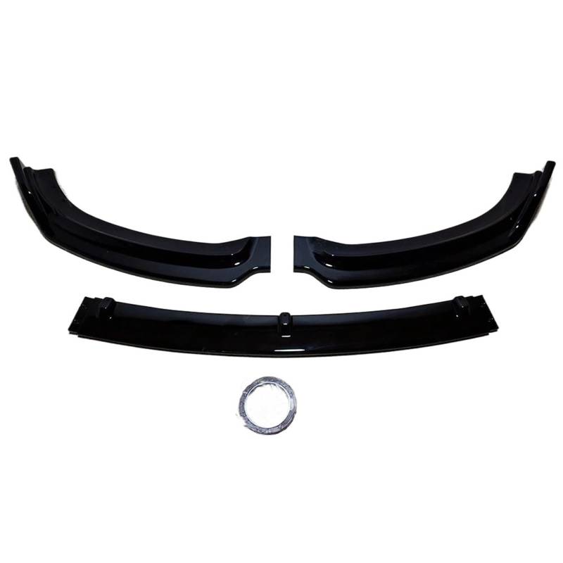 Frontspoiler Für 3 Serie F30 F31 2013-2019 Auto Vorderen Stoßfänger Lip Spoiler Splitter Diffusor Körper Kit Tuning ABS Canard Lip Schutz Abdeckung Vordere Stoßstange Unten(Gloss Black) von JMOLXURI